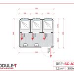 Dus-Banyo Konteyneri SC-A3000.3