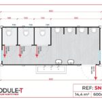 WC-Tuvalet Konteyner SN-40
